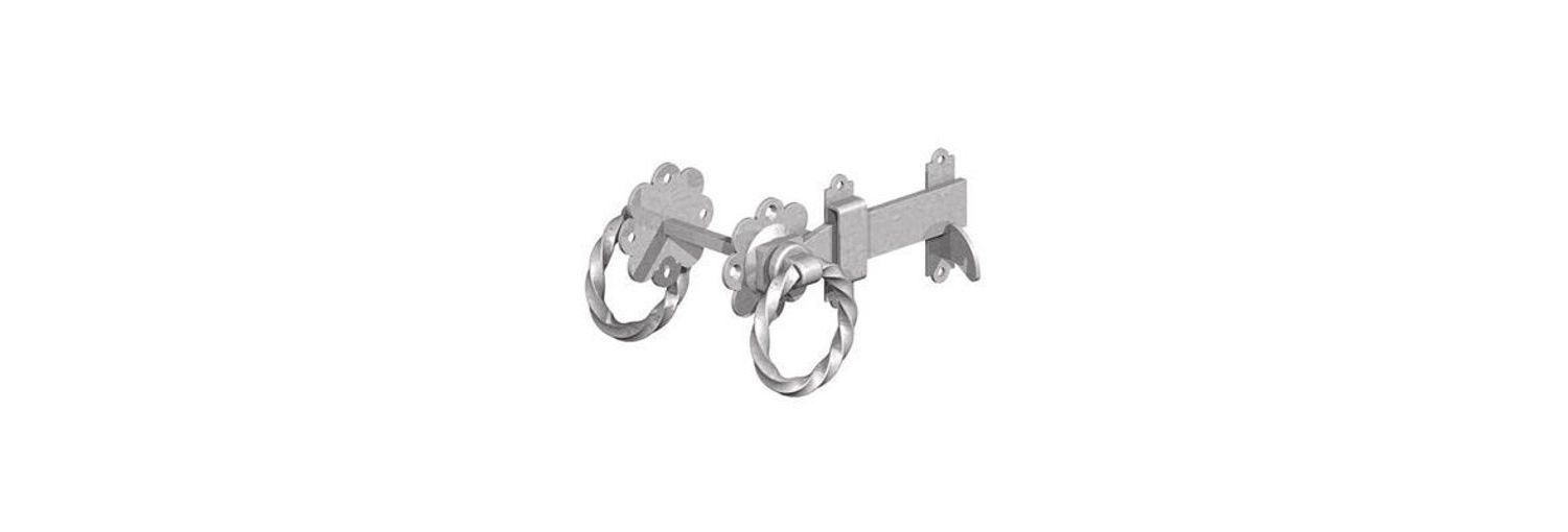BIRKDALE RING GATE LATCHES | 4" 100MM GALV | Birkdale - View #14