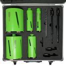 Diamond Core Drill Kit 11pc Each additional 5