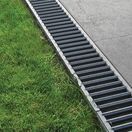 ACO Raindrain Domestic Channel Drain 1.0m x 118mm x 97mm - A15 additional 2