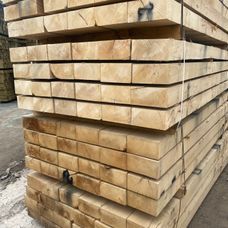 Green Sawn Oak Sleepers alternative