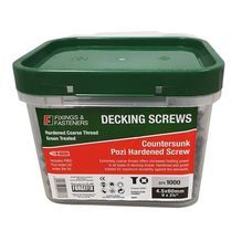Decking Screws Green Treated alternative