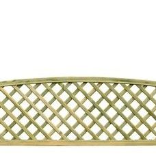 Convex Top Frame Diamond Trellis Panel - With 32mm Frame alternative