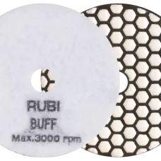 RUBI Resin Dry Polishing Pad White Ø100mm