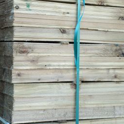 Treated Feather Edge Boards