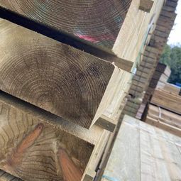Sawn Treated Sleepers alternative