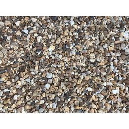 Mini Bag 10mm Golden Flint Chipping