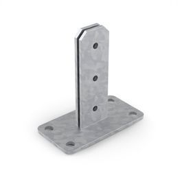 DuraPost Galvanised Steel Bolt Down