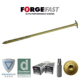 Forgefast Construction Screws 2000H Tan Torx Comp