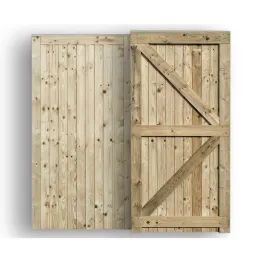 Premium Closeboard Pedestrian Gate - 1.75m - 0.9m