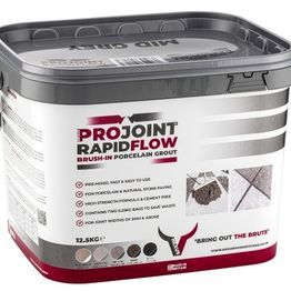 Rapidflow™ Premixed Brush-In Porcelain &amp; Natural Stone Resin Jointing Compound alternative