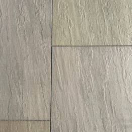 Raj Green - Porcelain Paving alternative