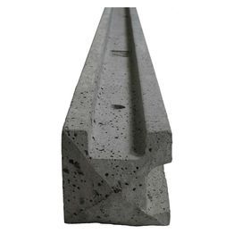 10ft Pro Concrete Corner Slotted Post