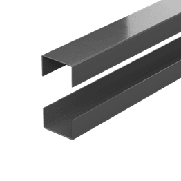 DuraPost URBAN® Rails for Slatted Composite Panel PK2