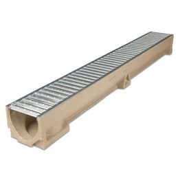ACO Raindrain Domestic Channel Drain 1.0m x 118mm x 97mm - A15