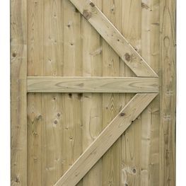 Premium Tongue and Grove Pedestrian Gate alternative