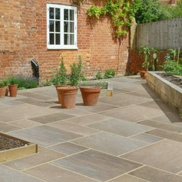 Sandstone Paving - Autumn Brown alternative