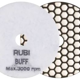 RUBI Resin Dry Polishing Pad White Ø100mm