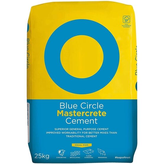 blue circle mastercrete (25kg)  cement