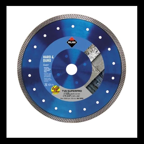 Turbo Viper TVA 115 SuperPro hard materials diamond blade
