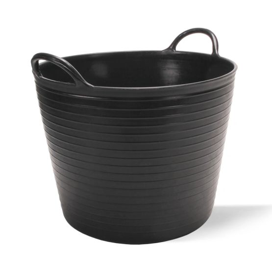 Rubi Black Plastic Trug/FlexTub