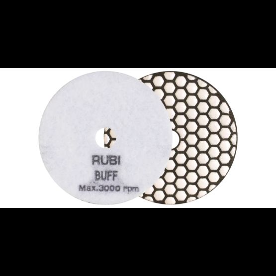 RUBI Resin Dry Polishing Pad White Ø100mm