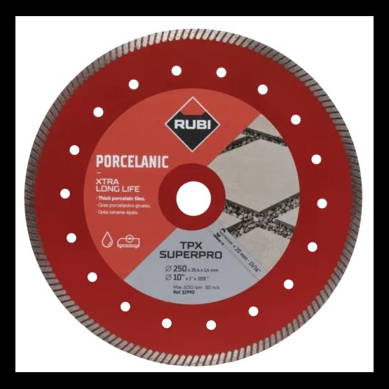 Diamond blade for porcelain TURBO - TPX SUPERPRO