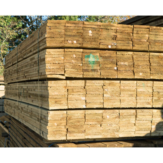 Sawn Treated Gravel Boards